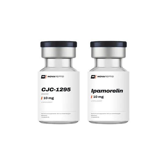 GH-Paar · CJC-1295 + Ipamorelin 2 Fläschchen · je 10 mg, Stack (mehrere Fläschchen)
